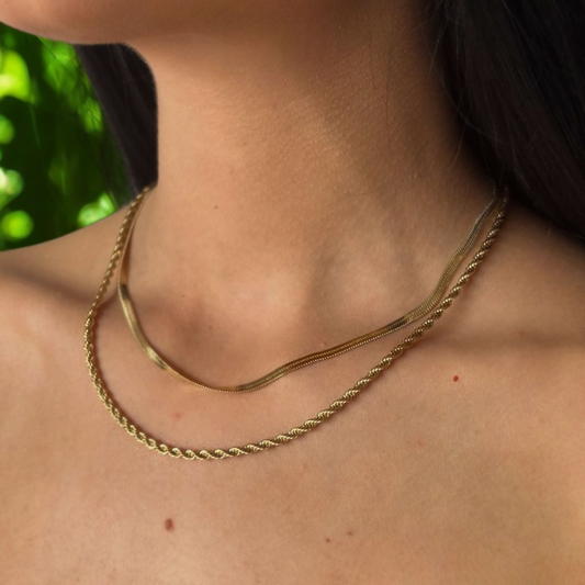 Ischia™ Double Layer Choker Necklace